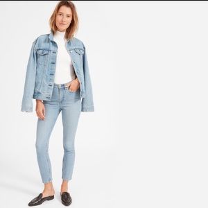 Everlane High Rise Skinny Jean Size 27 Light Blue